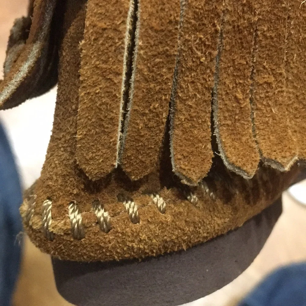 Vintage Kids Moccasin Shoes